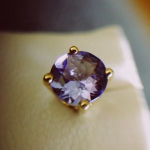 Effy 14k Gold/Tanzanite Stud Earrings